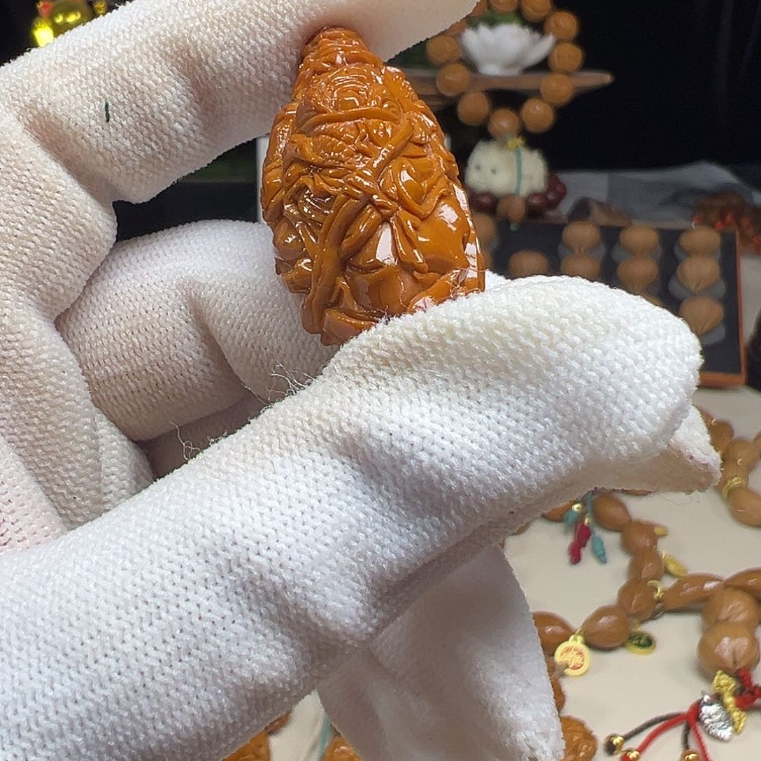 橄榄核手串/手链橄榄核雕刻手工艺品