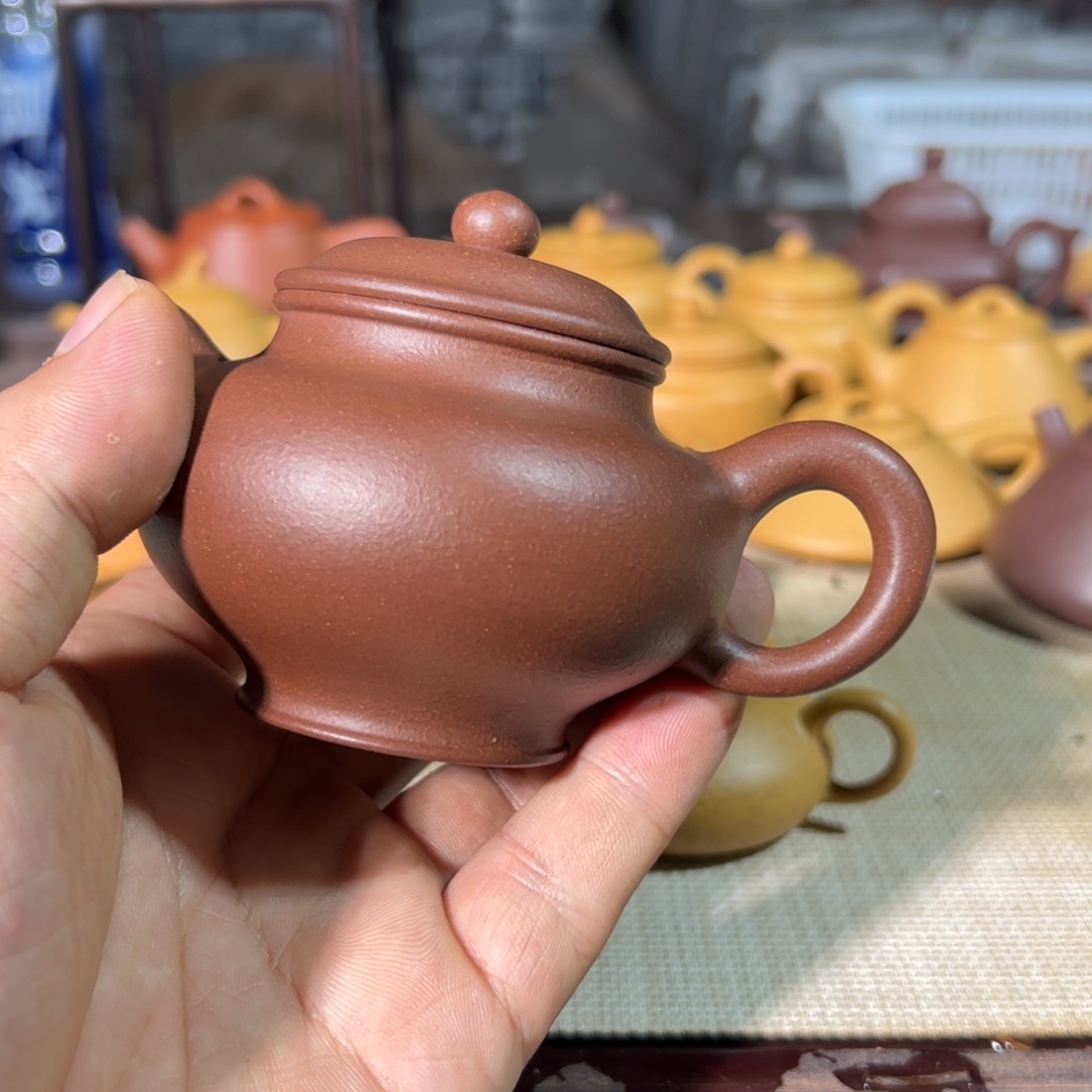 泽***诚紫砂茶壶全手制作