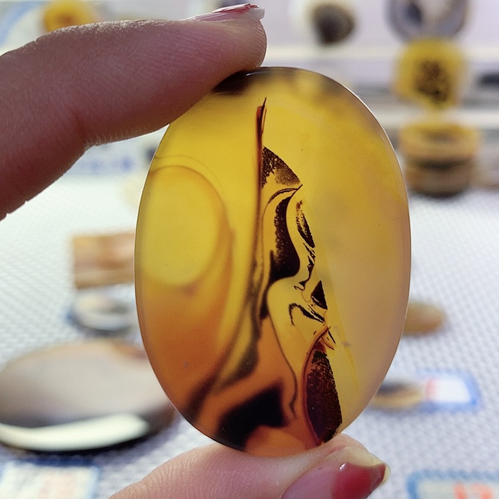 玛瑙/玉髓吊坠未镶嵌