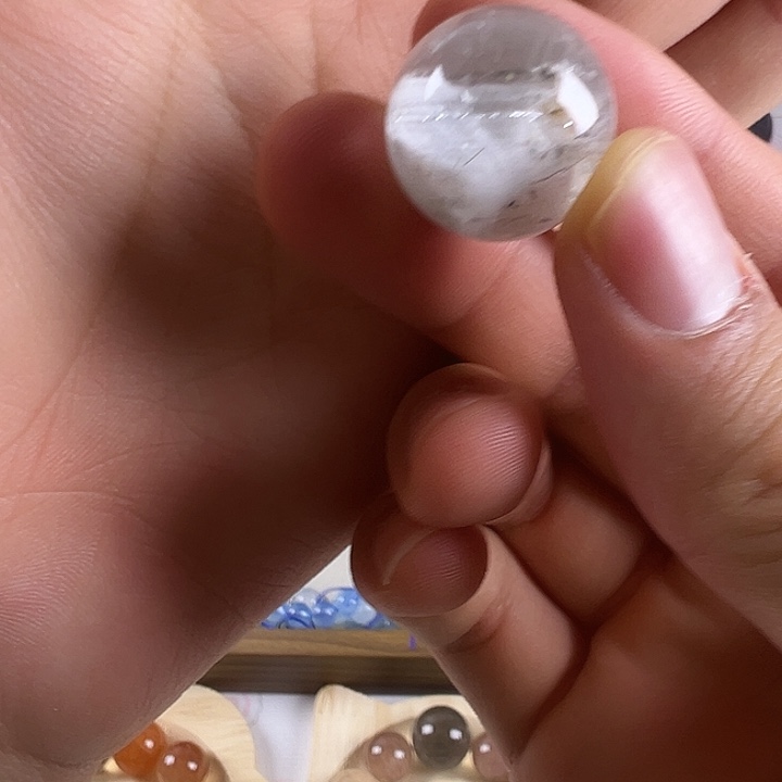 告***别未镶嵌水晶手串天然水晶手串单珠
