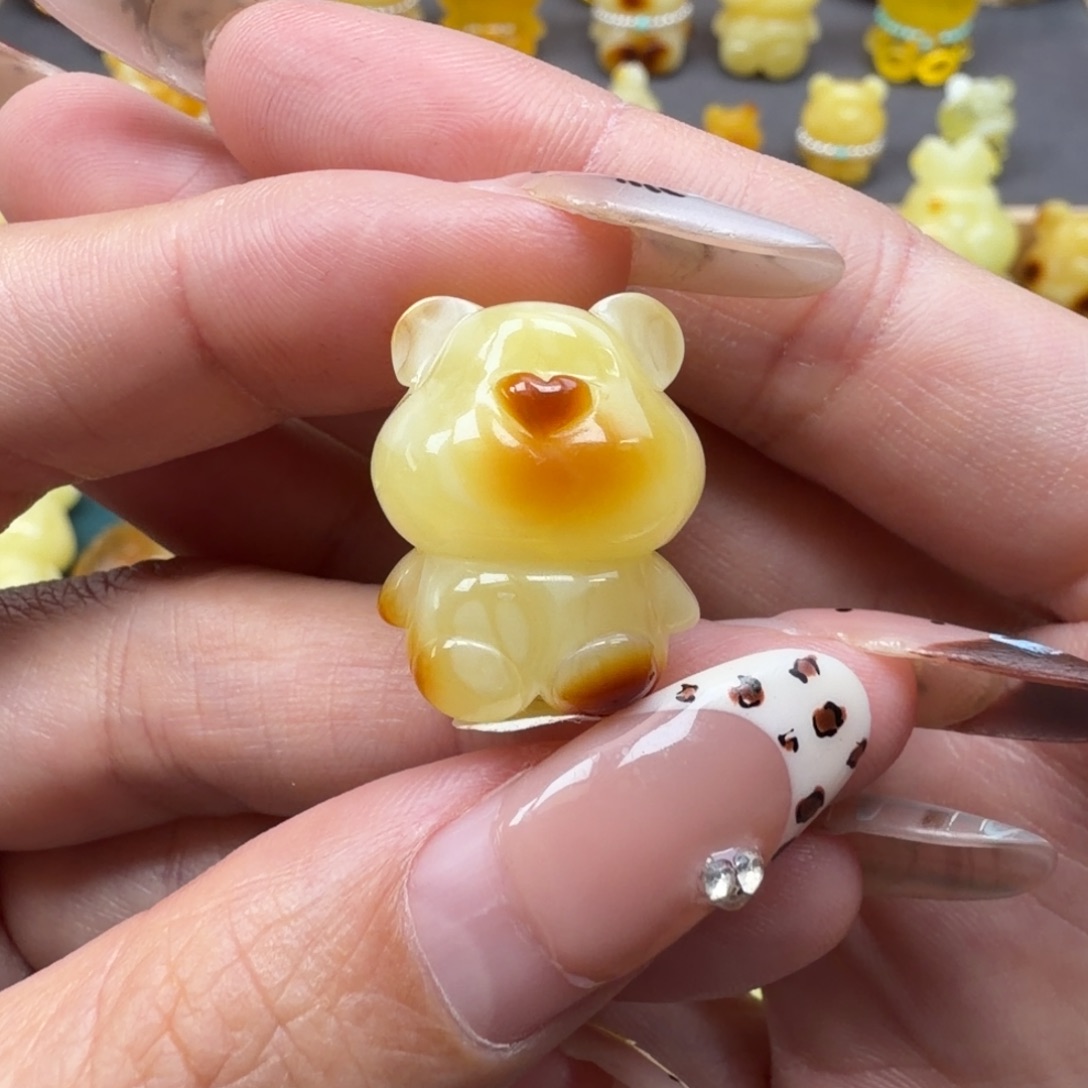 琥珀未镶嵌裸石蜜蜡