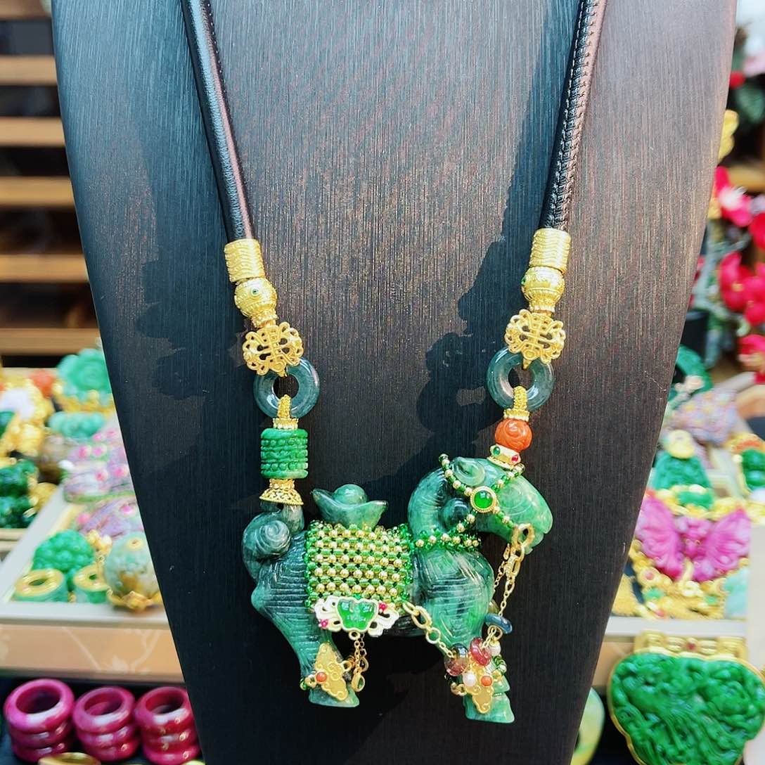 颈饰合金翡翠48小时鉴赏期