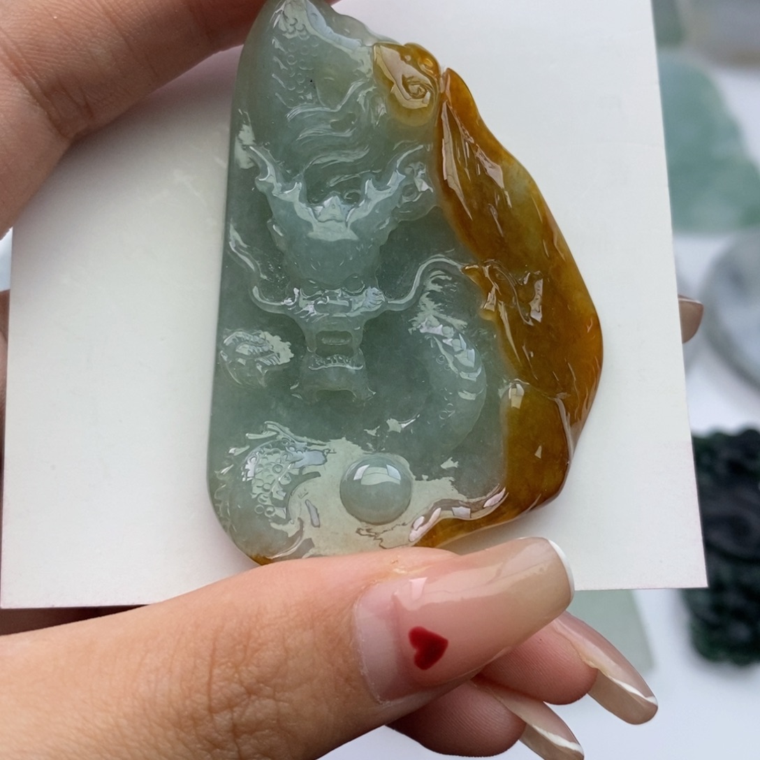 定制翡翠未镶嵌深**八净货