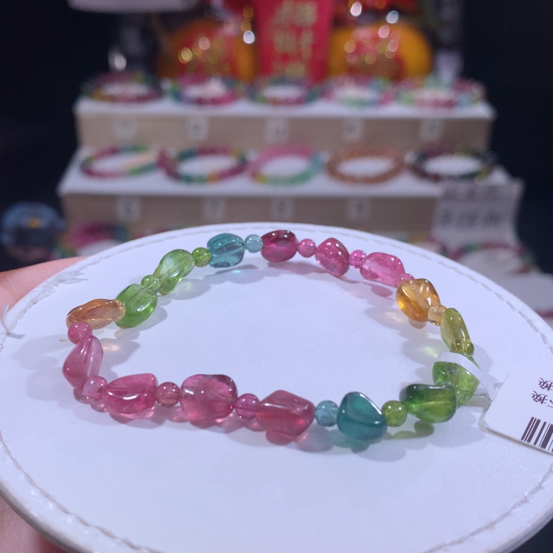 碧玺手链未镶嵌碧玺