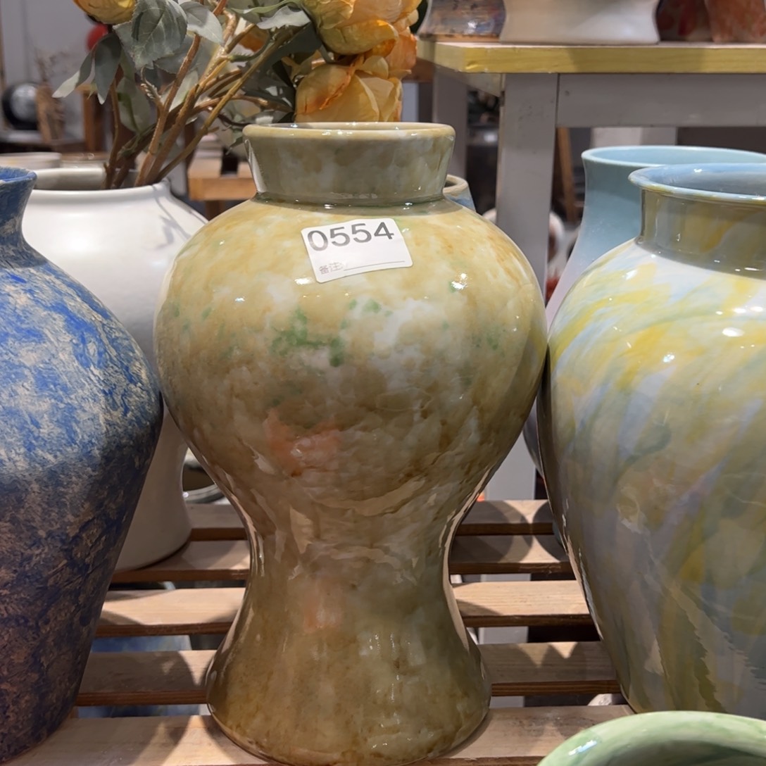 瓷片0554高28.5口7.5默认无孔的