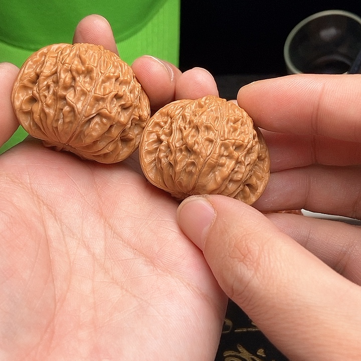 文玩核桃把件乌**黑毕业乾隆磨