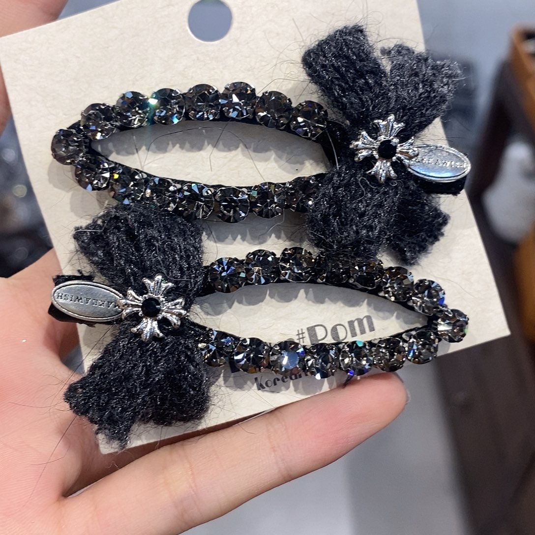 琉璃纯铜925银鸭嘴夹