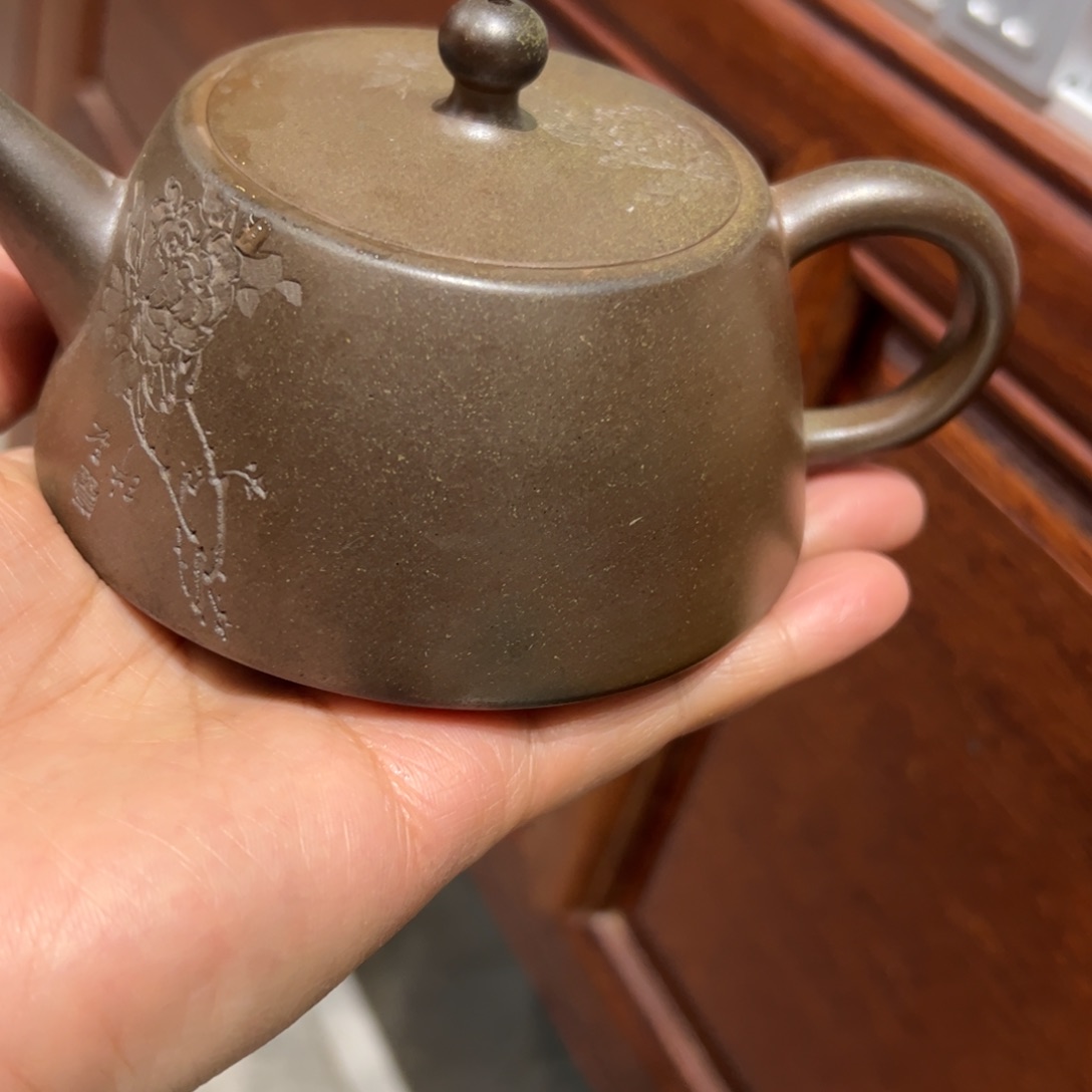 贵台龙窑柴烧茶壶84