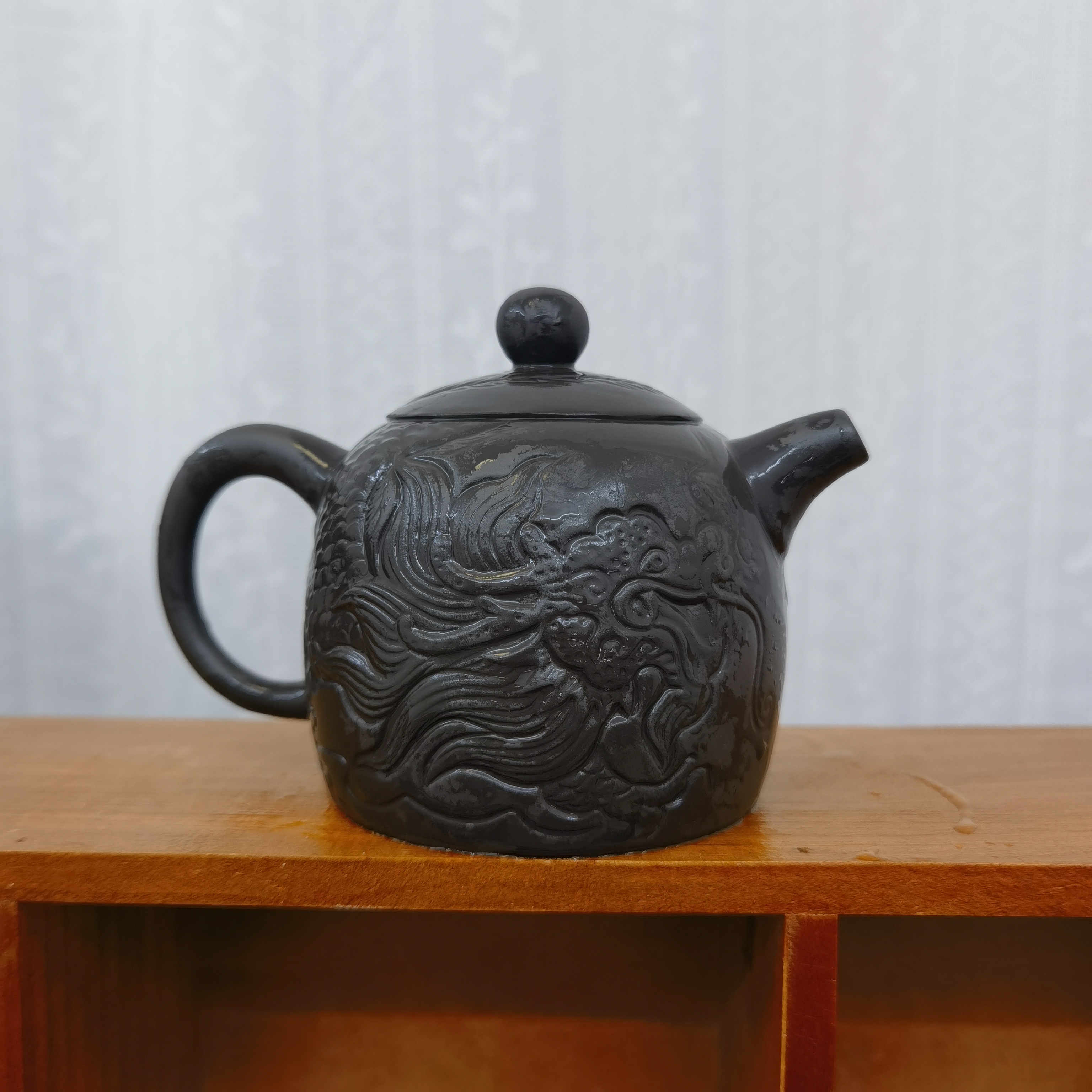 原矿紫砂壶秦权壶功夫茶具收藏艺术