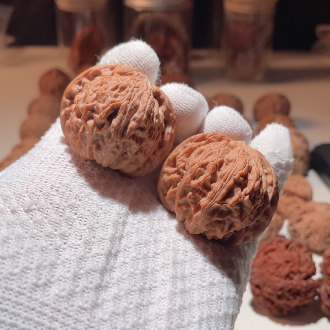 G***e吊坠文玩核桃文玩核桃42房山一代磨盘全品