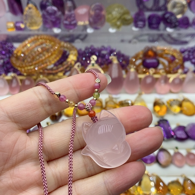 【闪购商品】水晶水晶吊坠未镶嵌