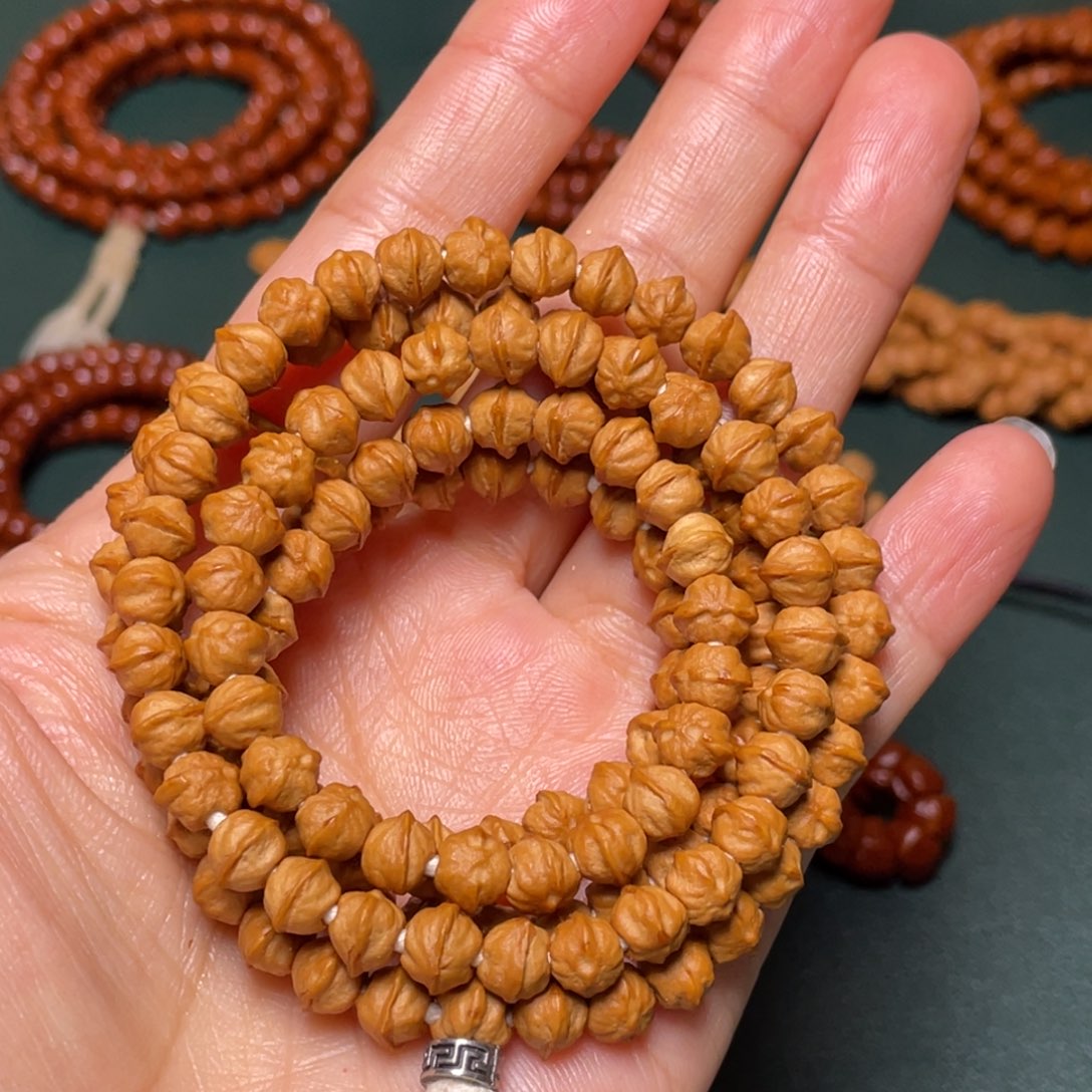 柏香籽/百香籽吊坠迷你横打长串