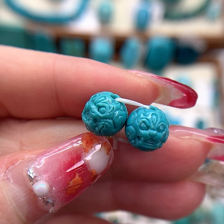 绿松石挂件未镶嵌