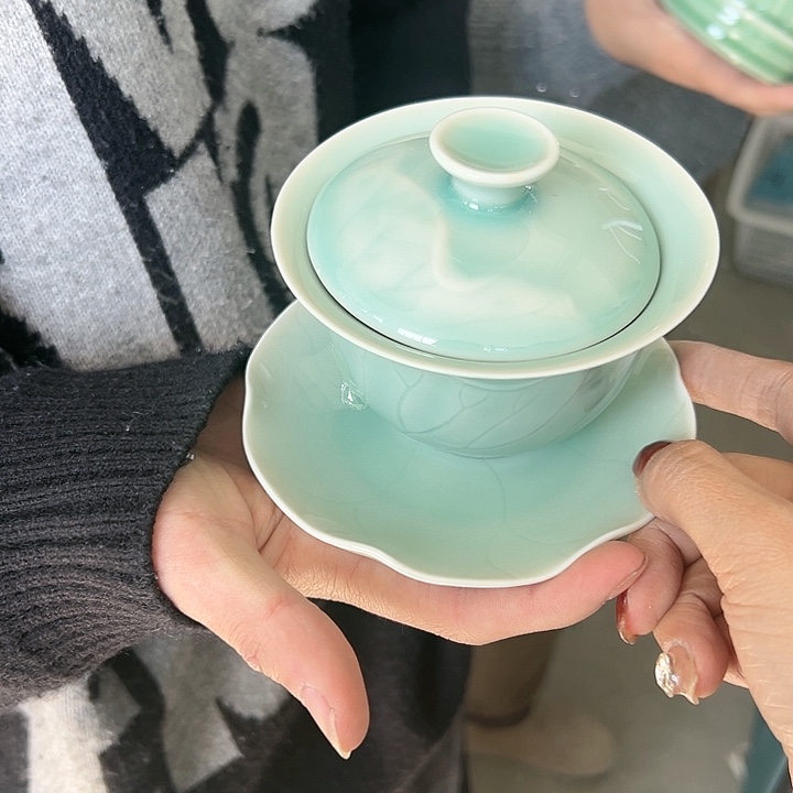 小米茶器龙泉青瓷