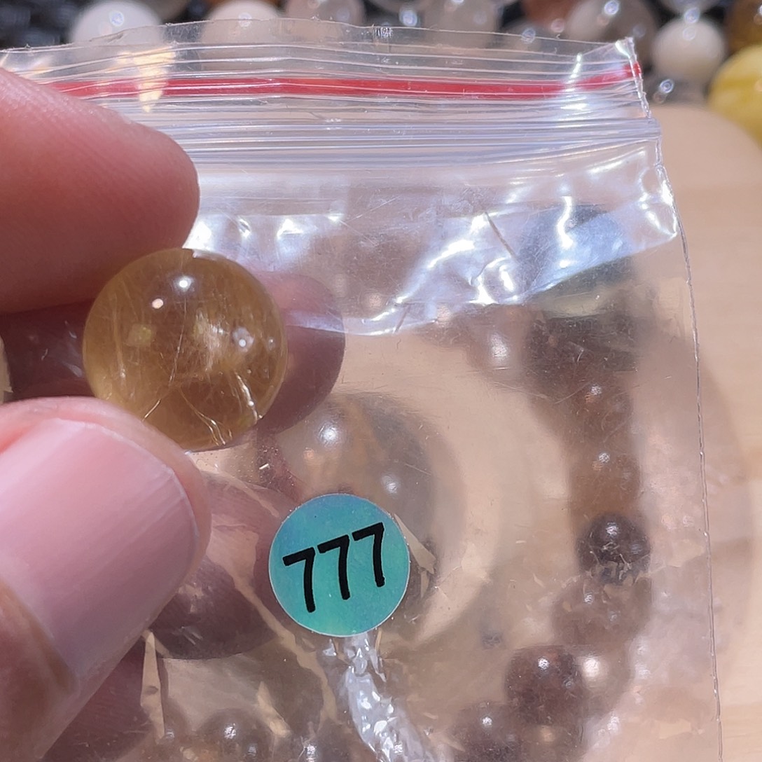 忘***。发晶手链未镶嵌发晶