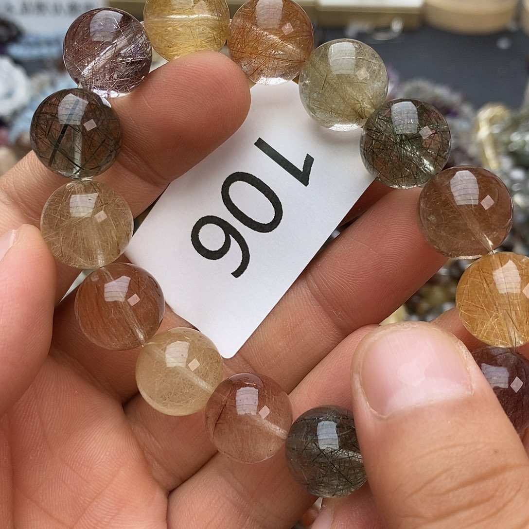 水晶手链未镶嵌手链