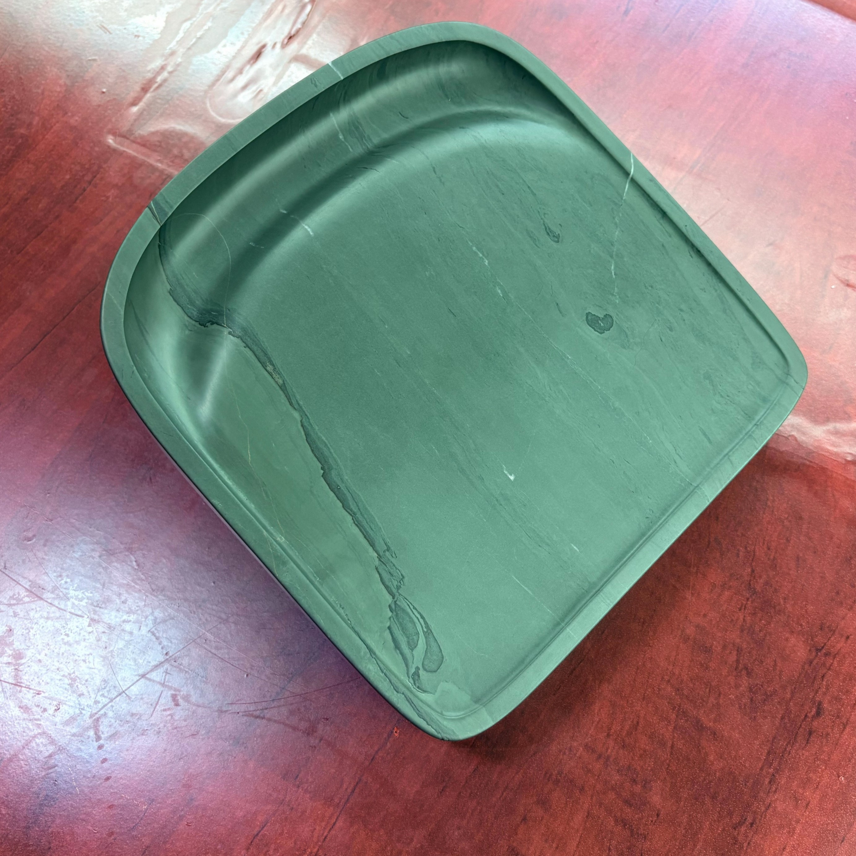 精品洮河砚，双面雕刻，尺寸大看图