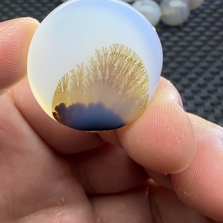 疯***子玛瑙/玉髓未镶嵌颈饰