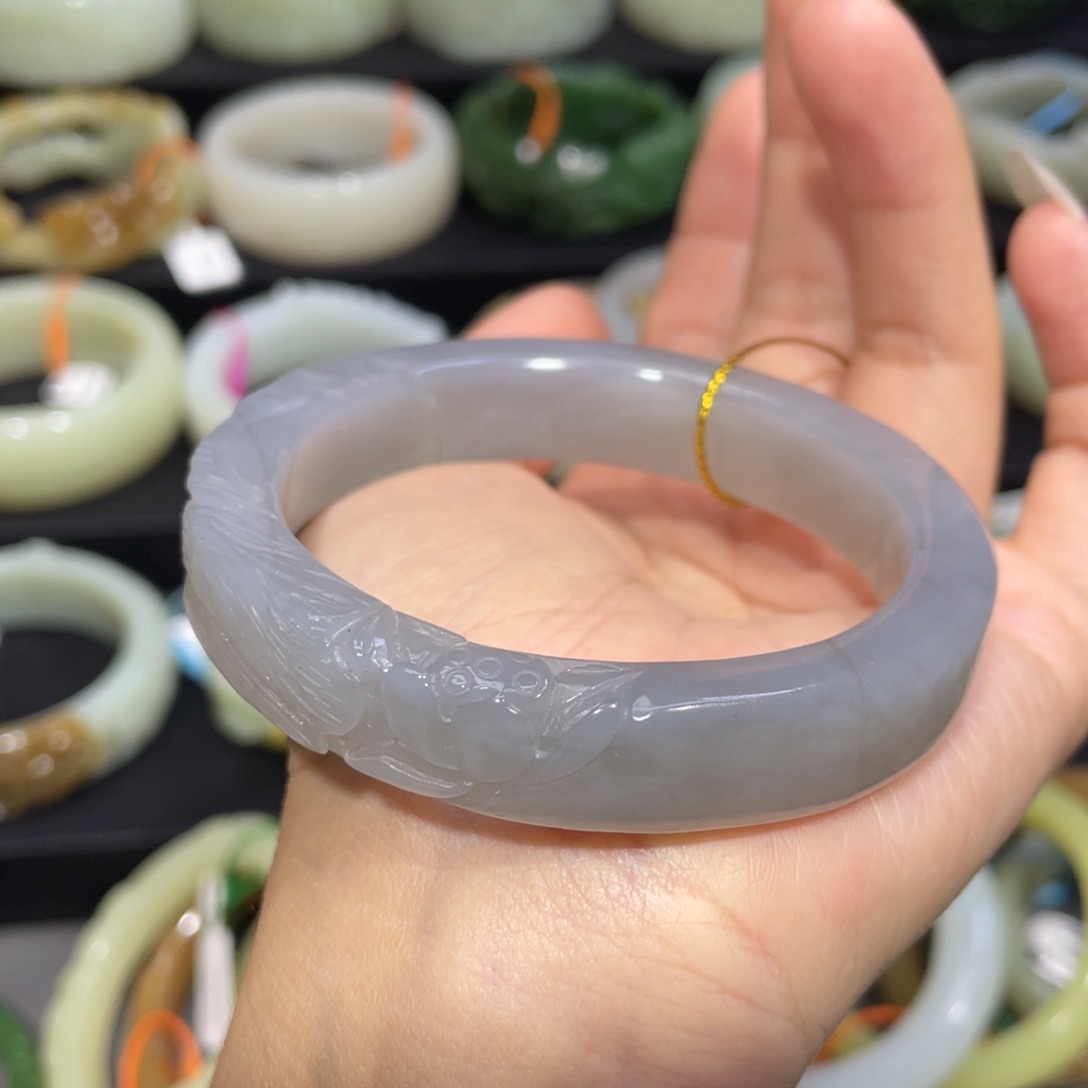 未镶嵌手镯和田玉49