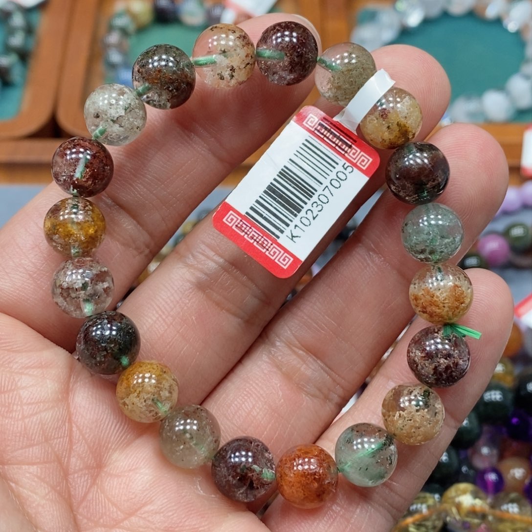 水晶手串未镶嵌天然