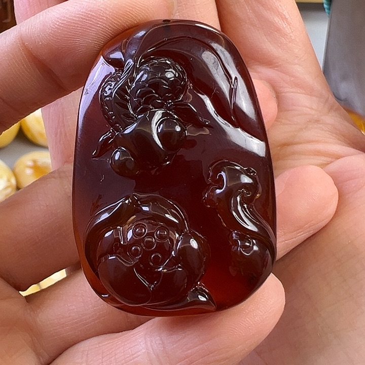 蜜蜡颈饰未镶嵌蜜蜡