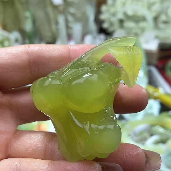 岫玉岫玉手把未镶嵌