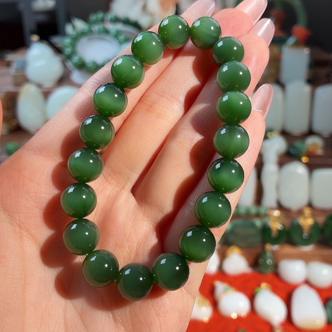 和田玉未镶嵌手串T