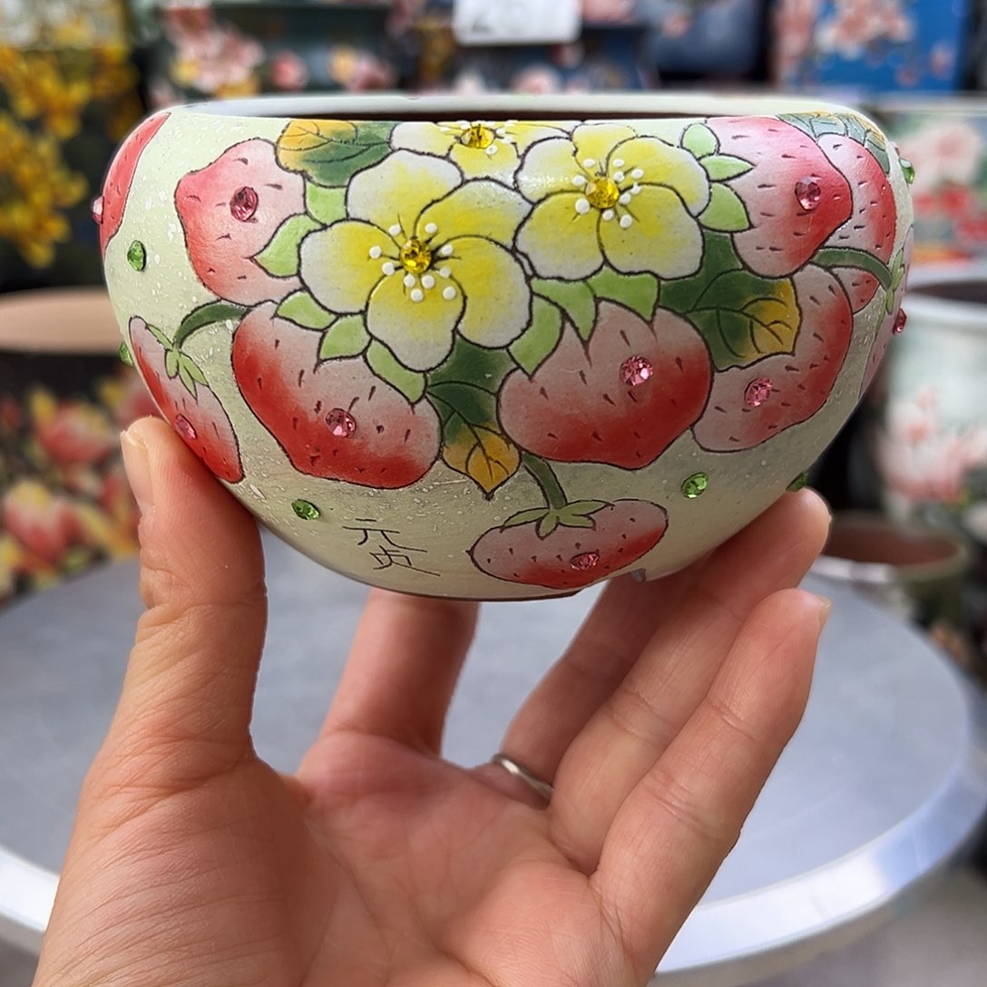 景德镇陶瓷花盆景德镇陶瓷花盆