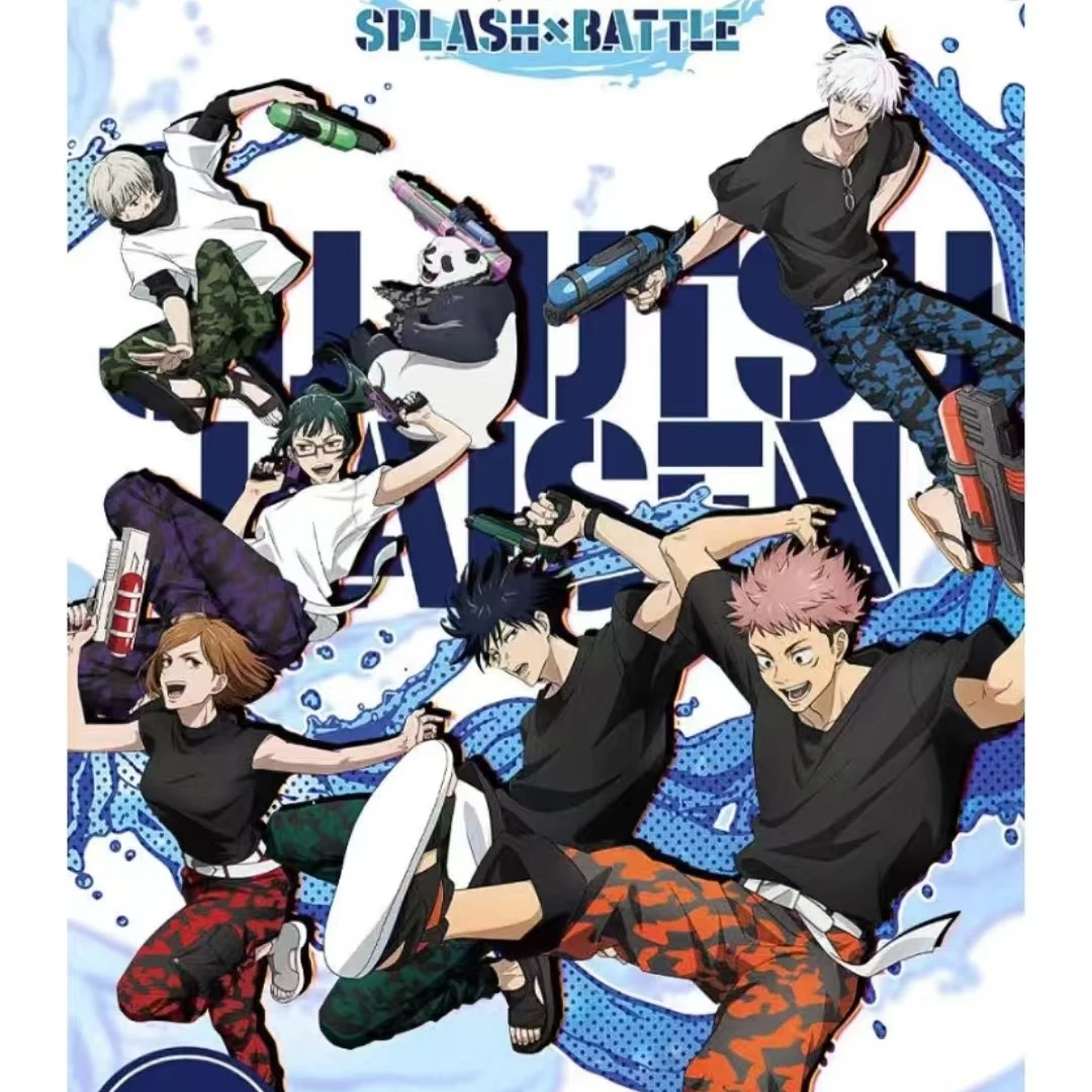 咒术回战水枪一番赏 徽章 立牌 日版  国现  五条悟