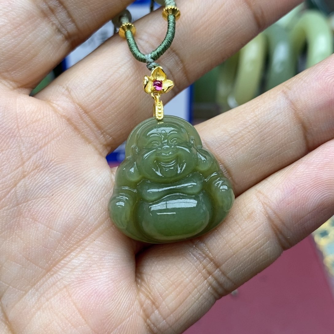 和田玉吊坠(不含链)未镶嵌