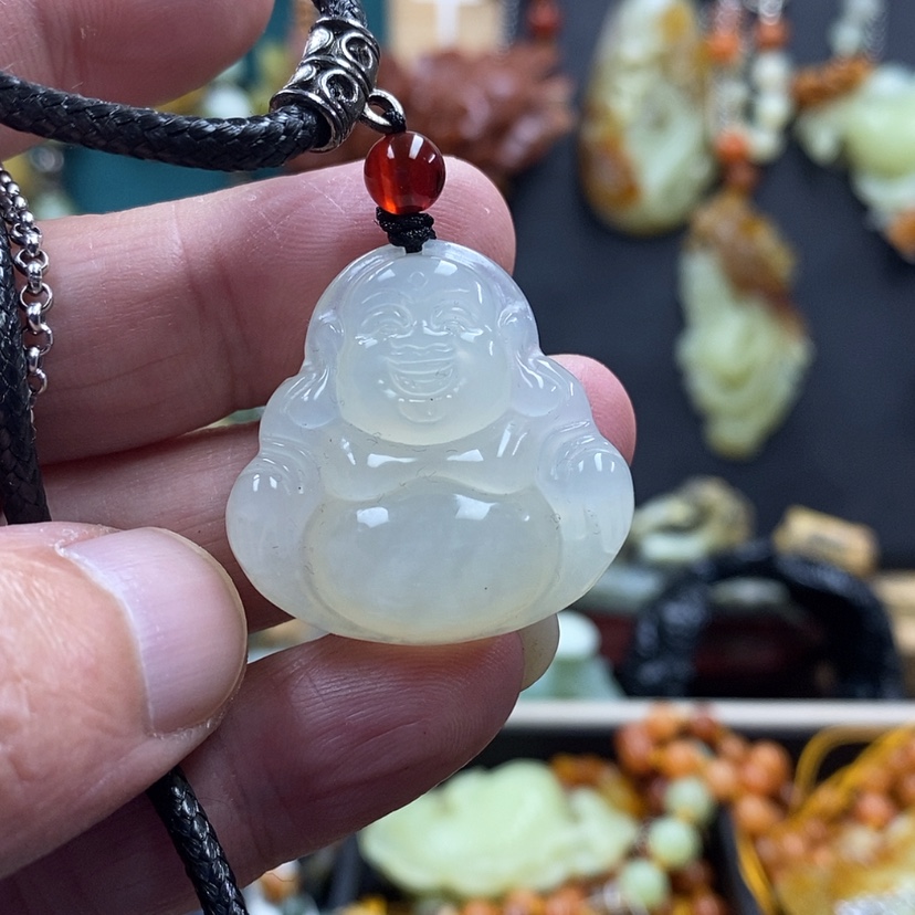 【闪购商品】蛇纹石玉吊坠未镶嵌