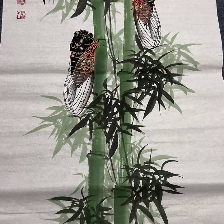 手绘国画作品欣赏