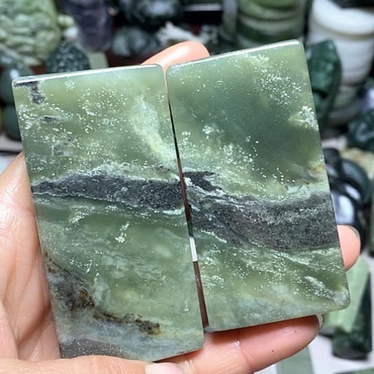 未镶嵌和田玉（糖玉）珠宝半成品一***宝