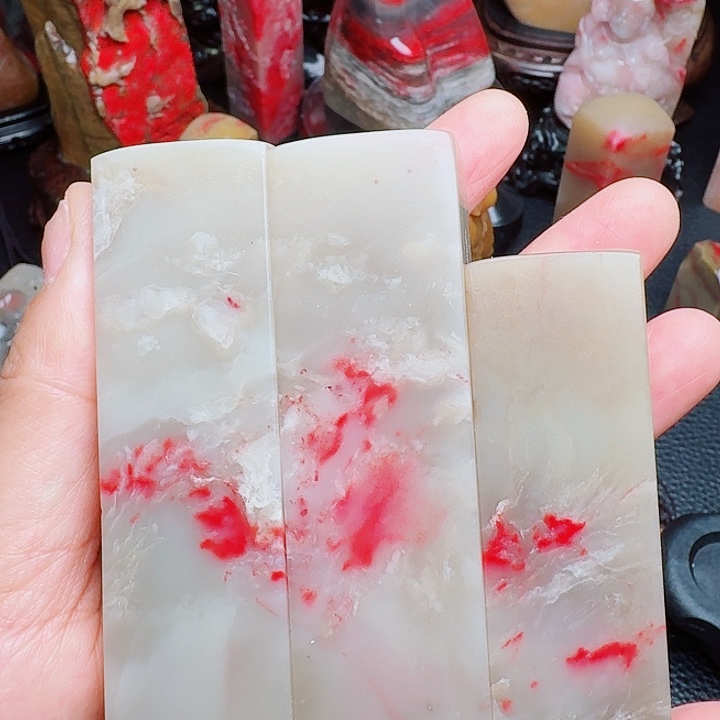 天***元昌化鸡血石昌化鸡血精品印章