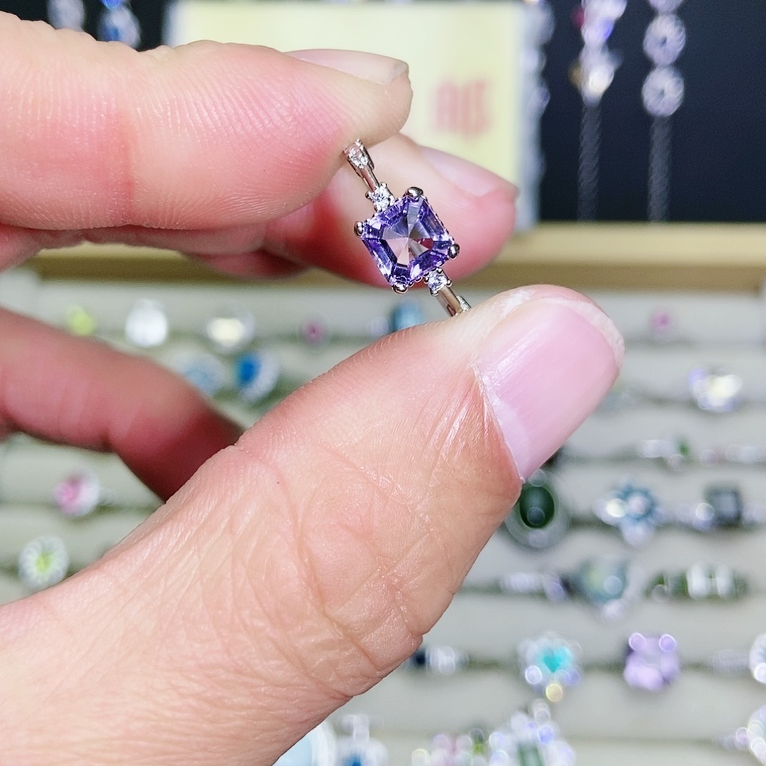 【闪购商品】未镶嵌戒指紫晶