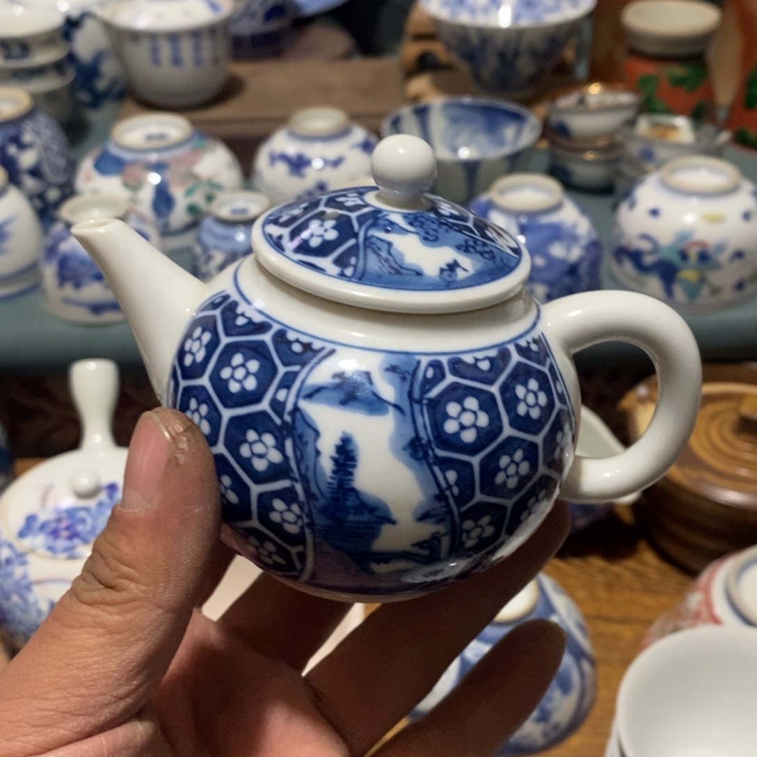 瓷片舶来瓷器满28包邮当日凑单