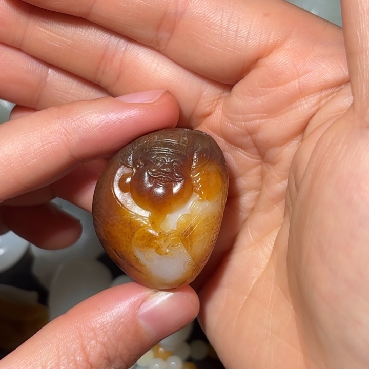 和田玉（白玉）戒指未镶嵌