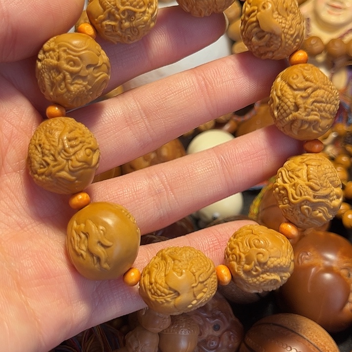 橄榄核手串/手链九龙