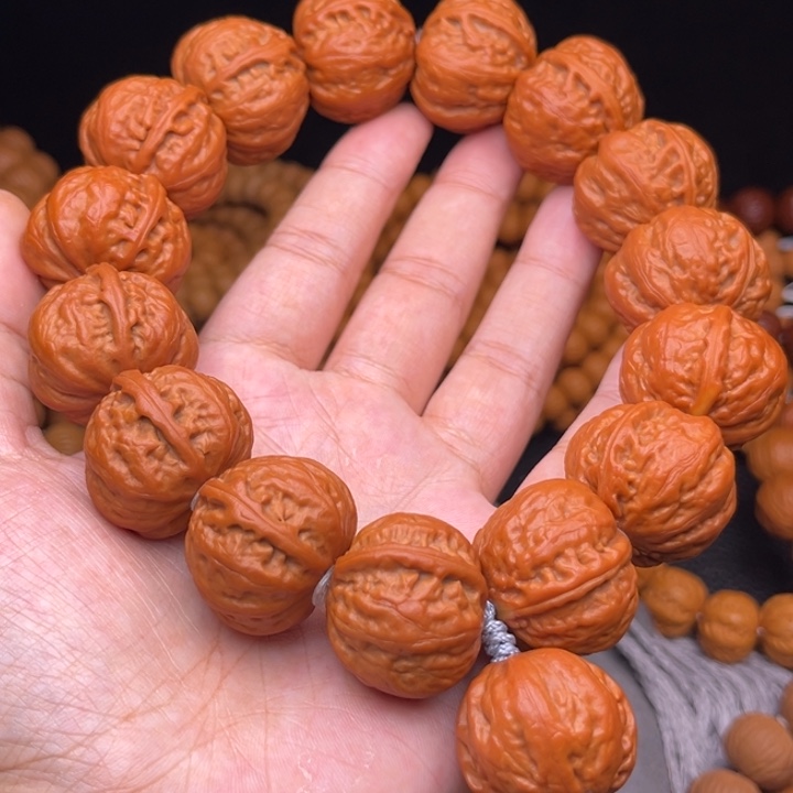 猴头核桃吊坠元宝秋子