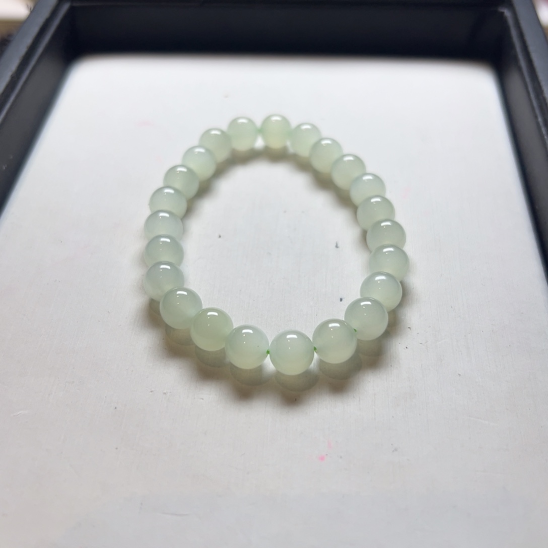 和田玉手串未镶嵌云*