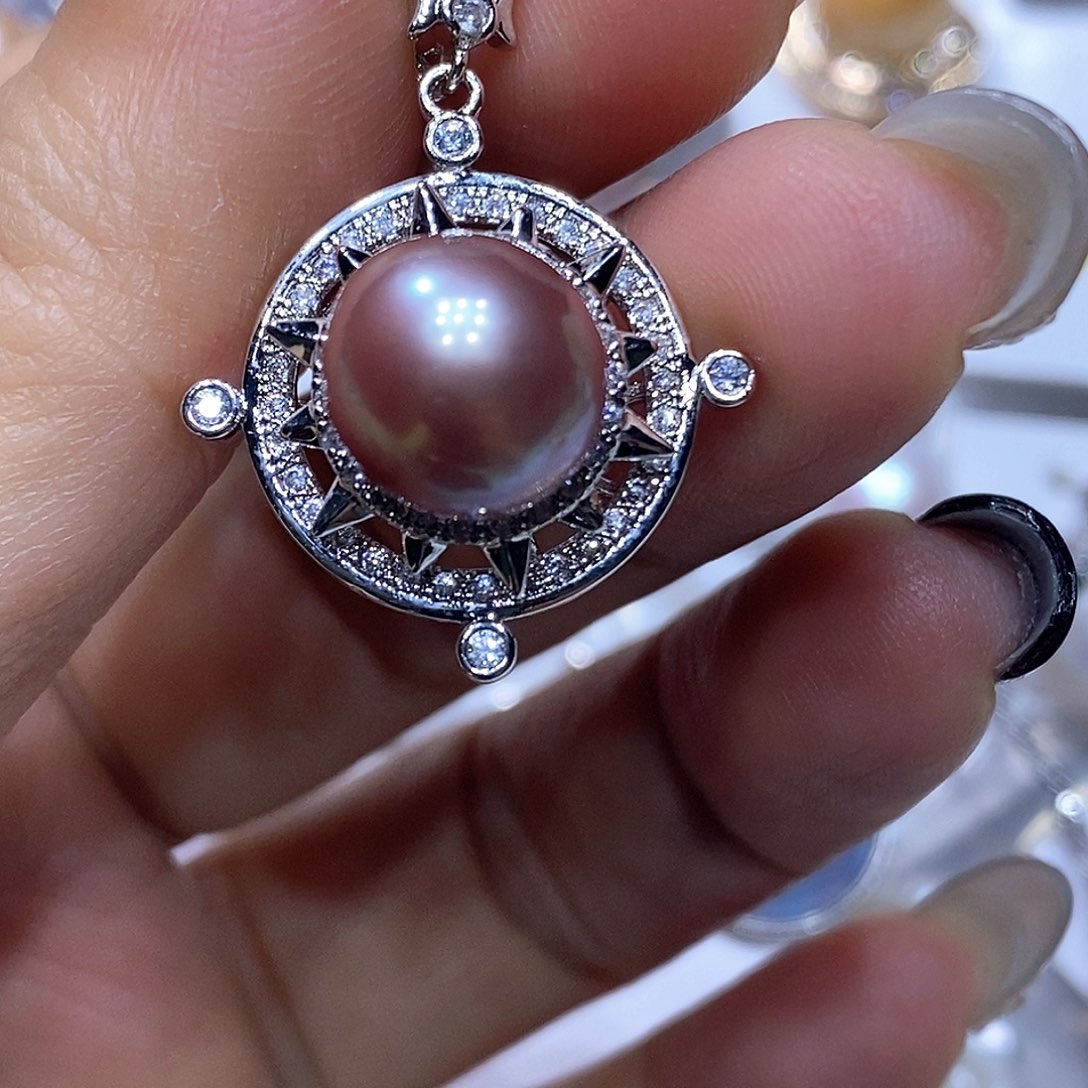 未镶嵌淡水珍珠吊坠