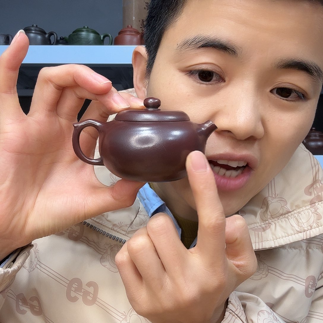 紫砂茶壶民间手艺人全手工制作