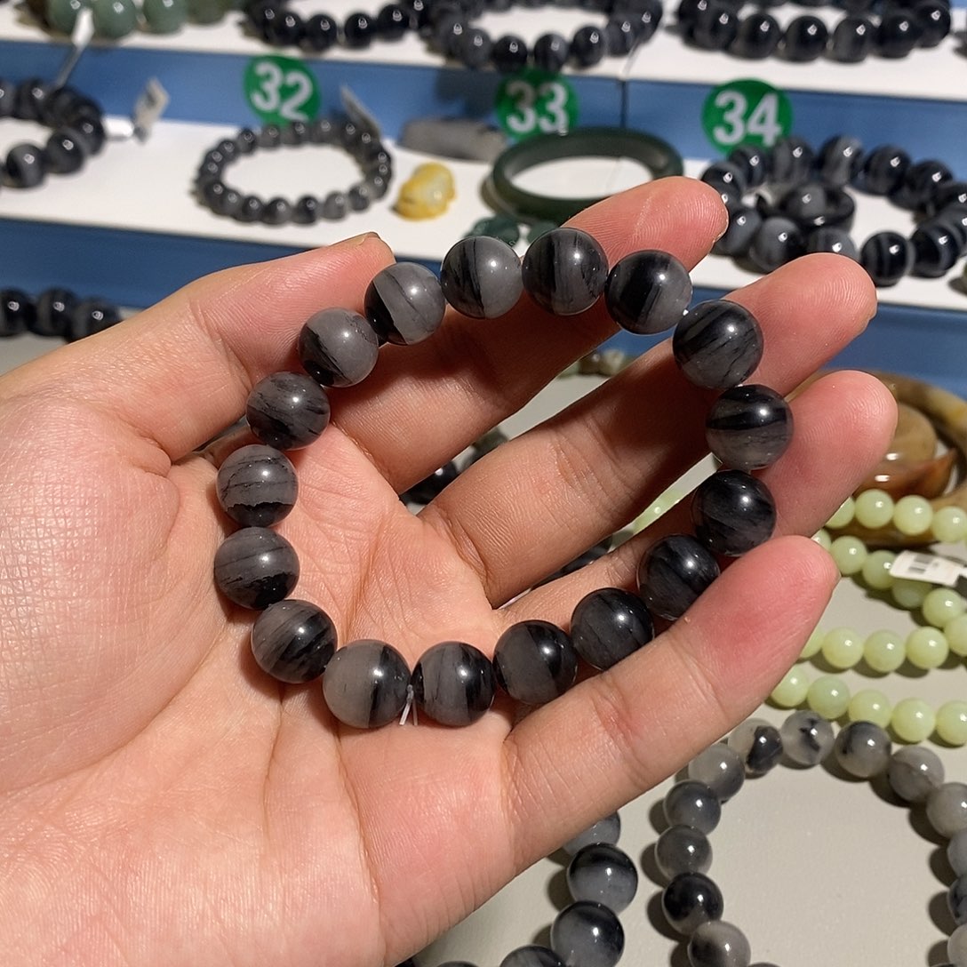 石英质玉未镶嵌手链