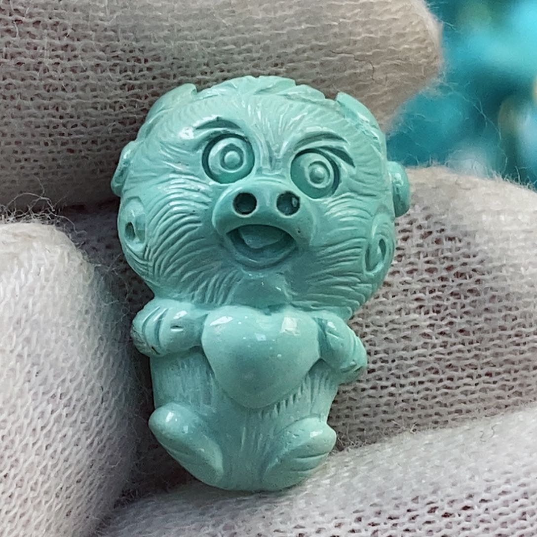 绿松石配饰未镶嵌