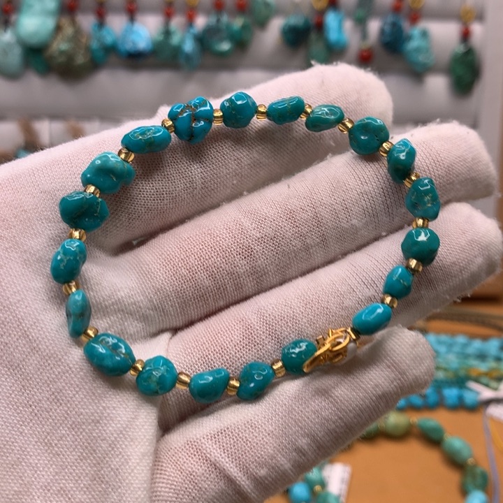 绿松石未镶嵌原矿