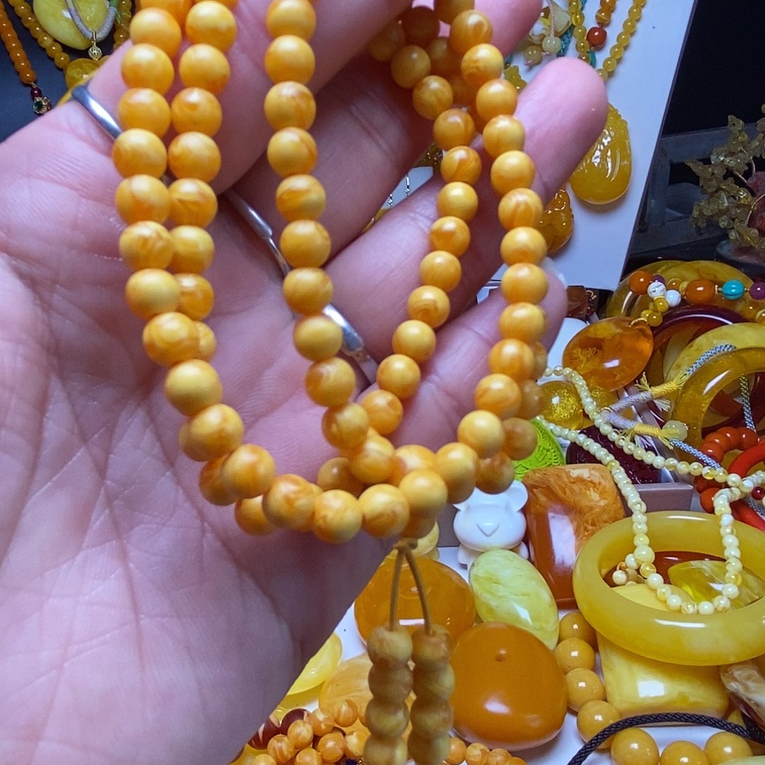 108颗珠链吊坠手串佛珠