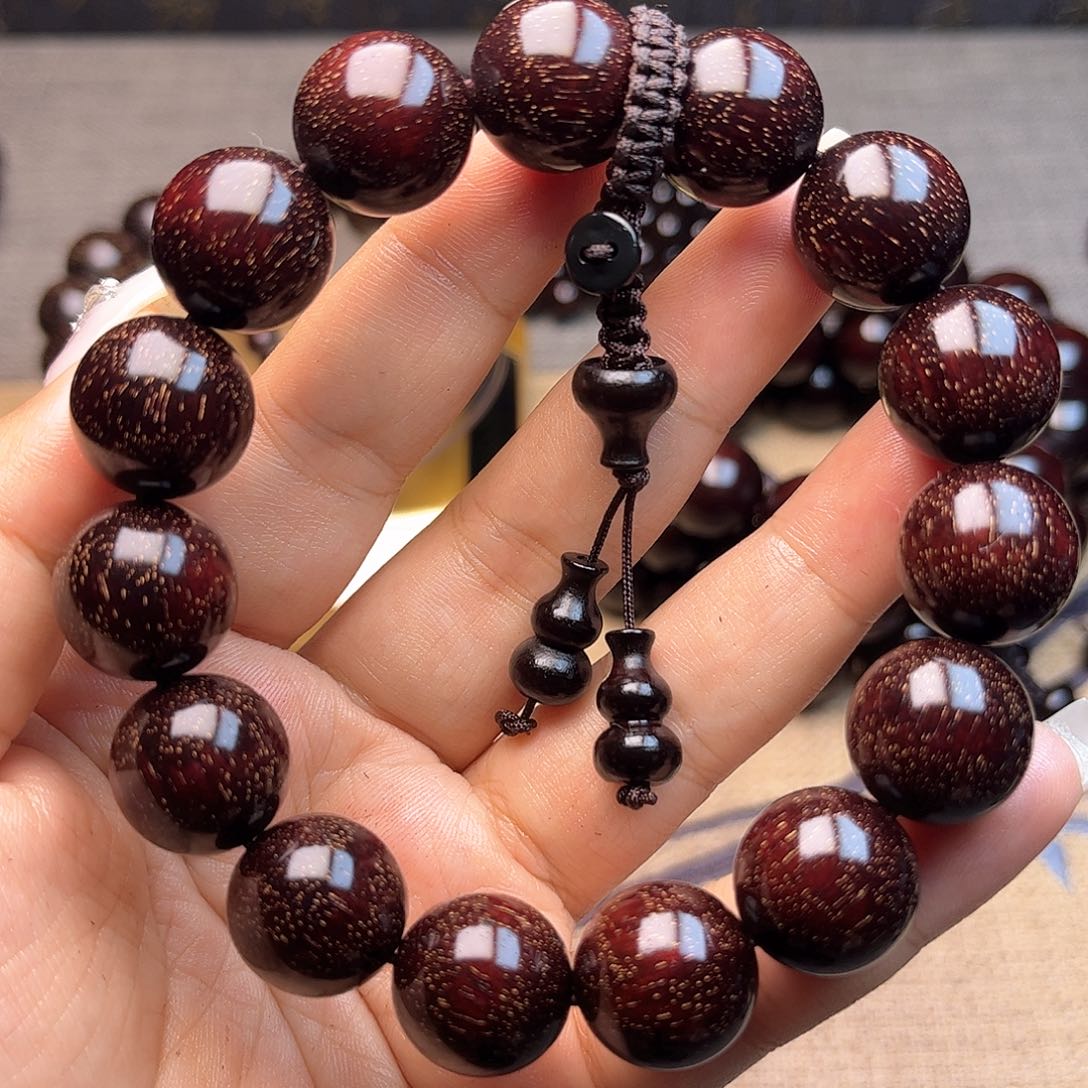 檀香紫檀（小叶紫檀）1.5 15颗满星