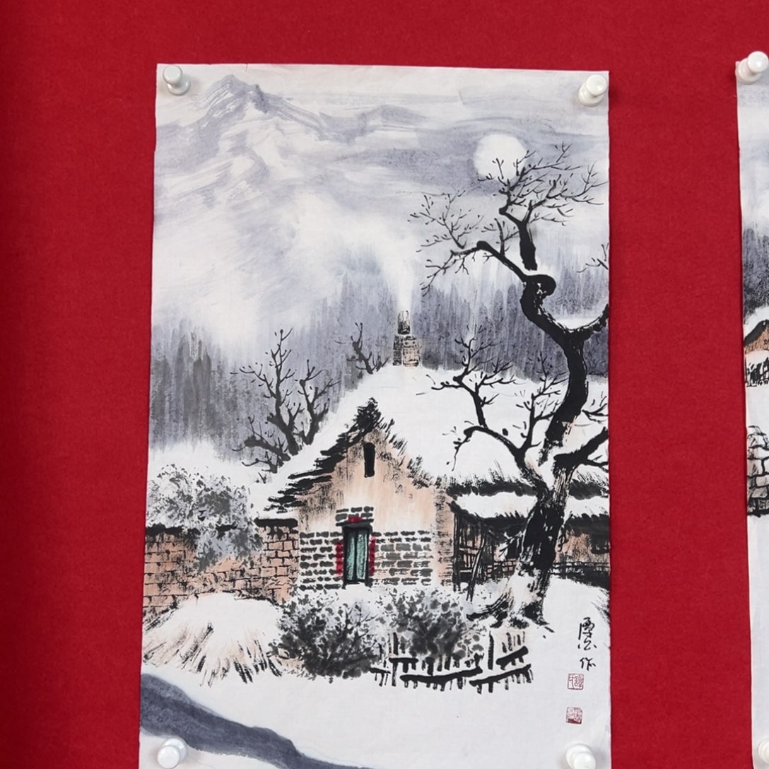 国画绘画国画作品