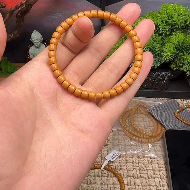 橄榄核手串/手链Sss橄榄核尖@@单圈6.2