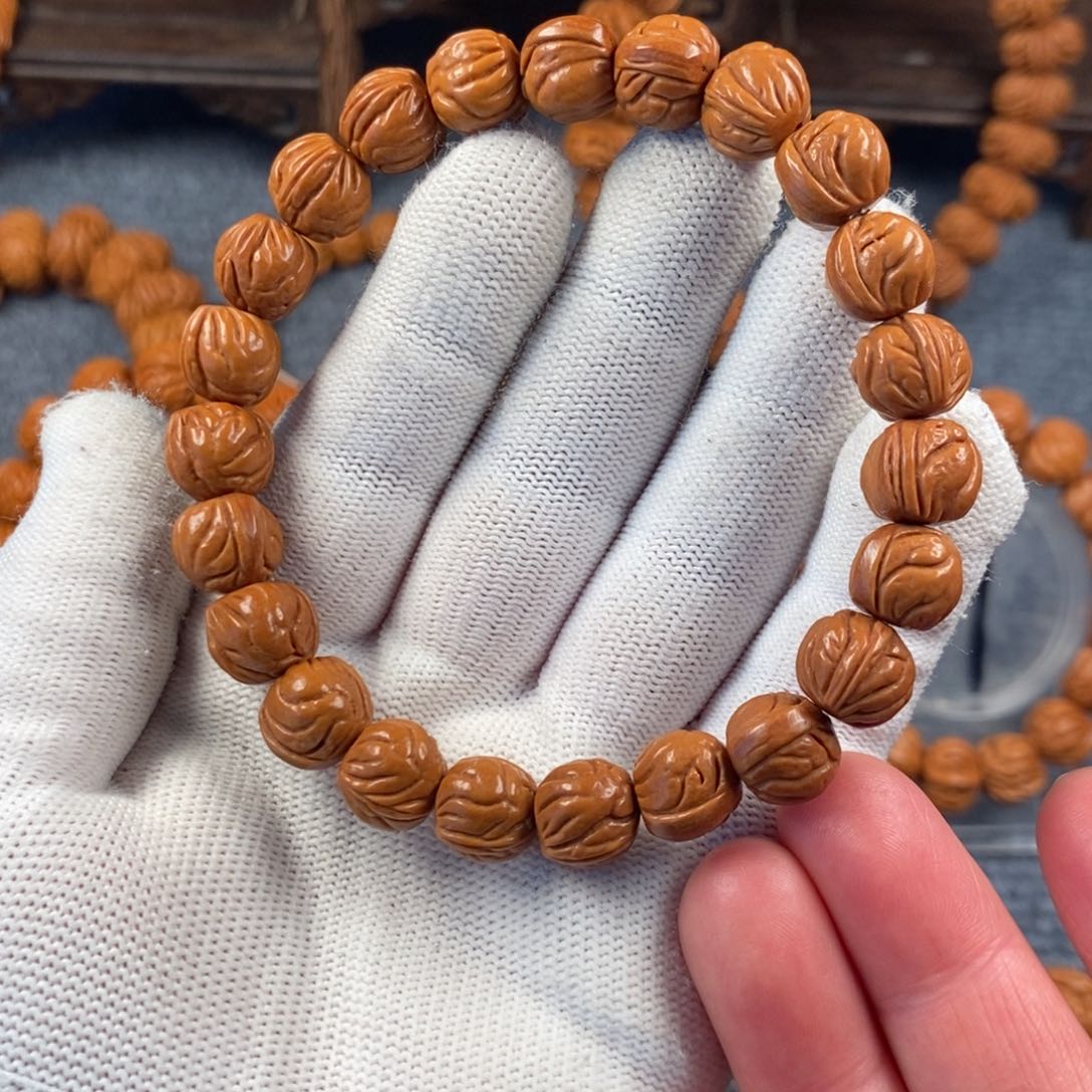 桃核手串3号链接桃核